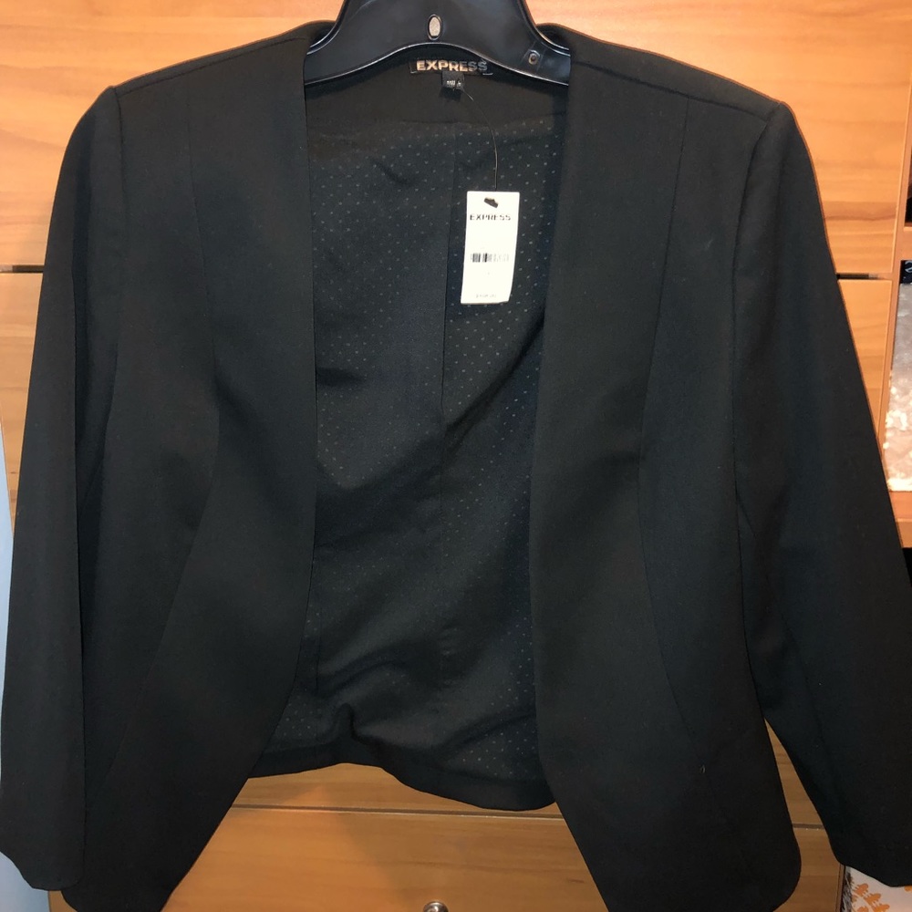 Crop blazer